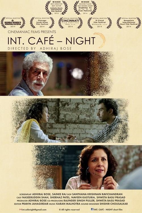 INT. CAFÉ – NIGHT