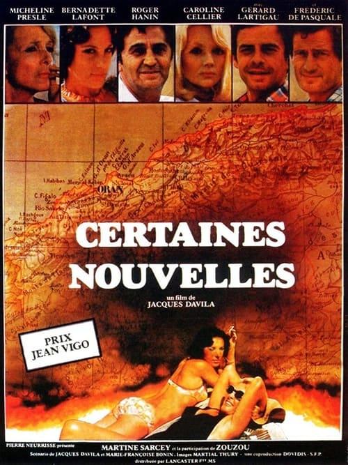 Certaines nouvelles